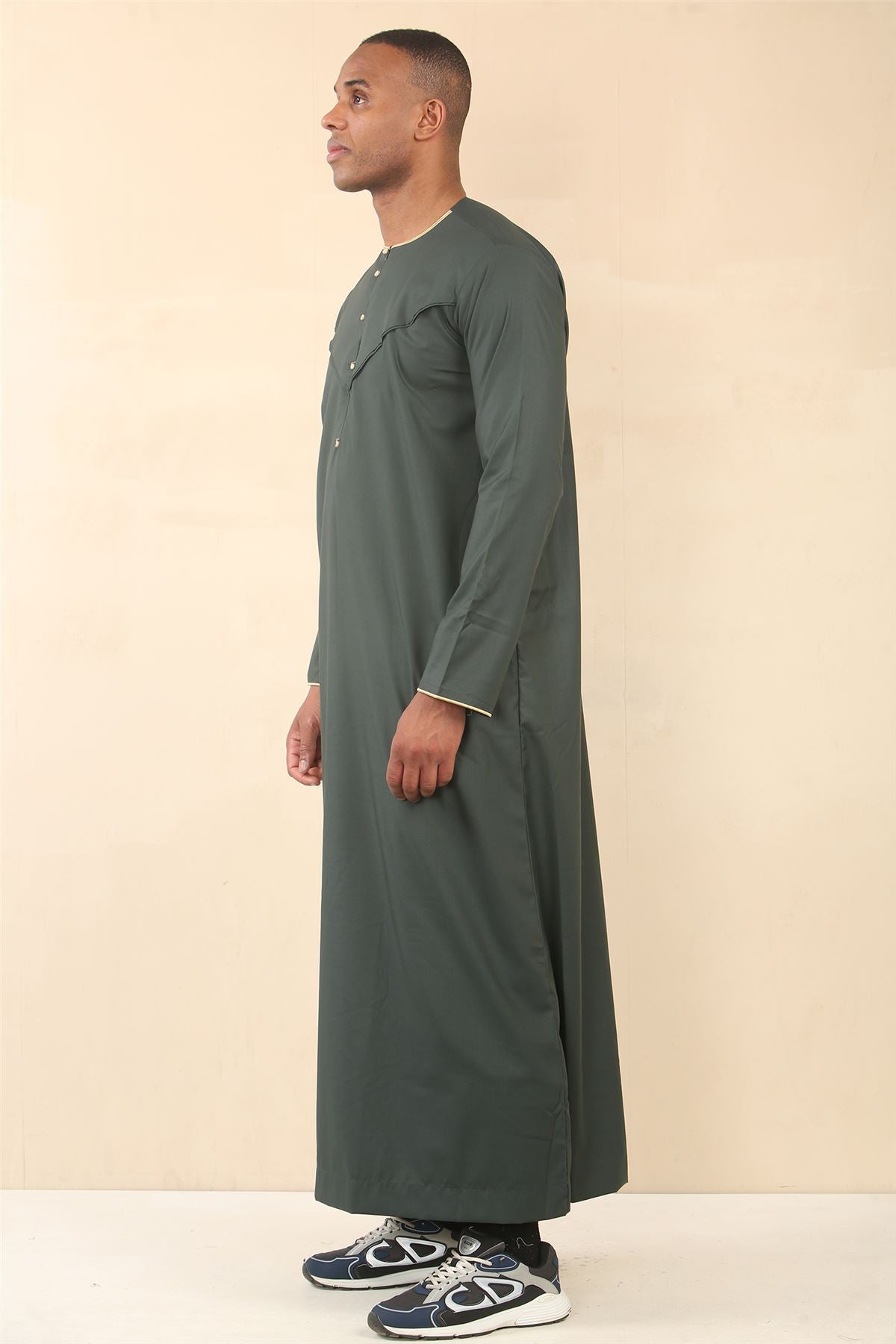 Men's Omani Eid Thobe  Saudi Emirati Jubba Robe