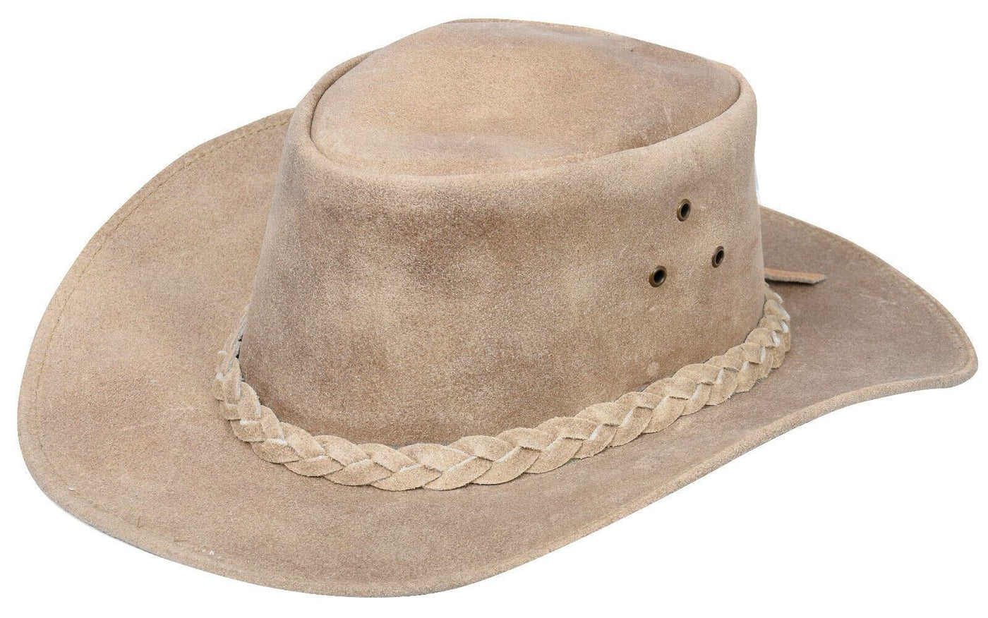 Cowboy Outback Real Vintage Leather Aussie Bush Hat