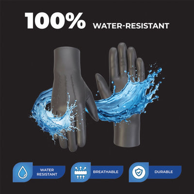 Womens Italian Leather Winter Stitch Line Design Soft Wool Lining Gloves - L-GLV-301