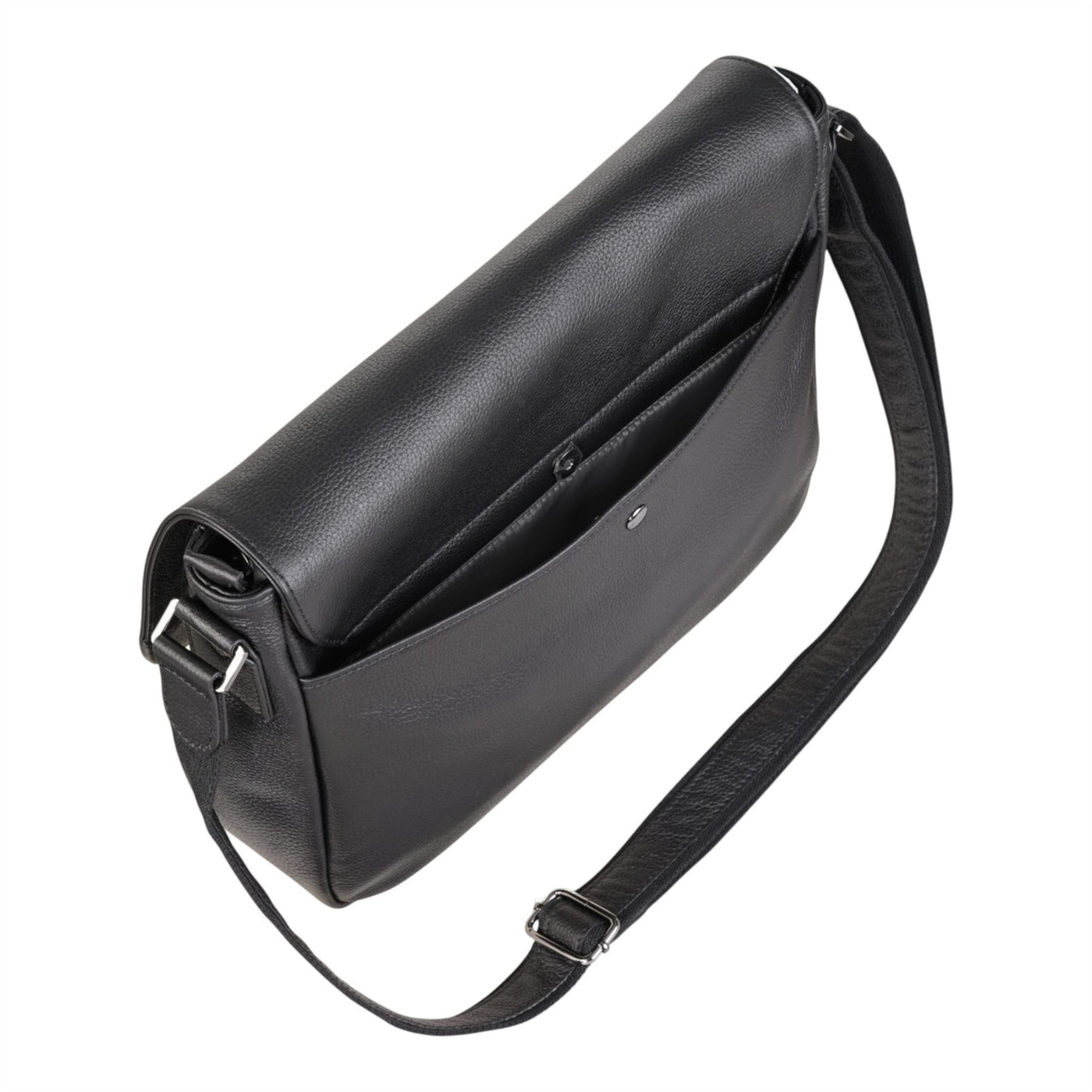 Genuine Leather Laptop Bag Travel Work Messenger Satchel - Camden