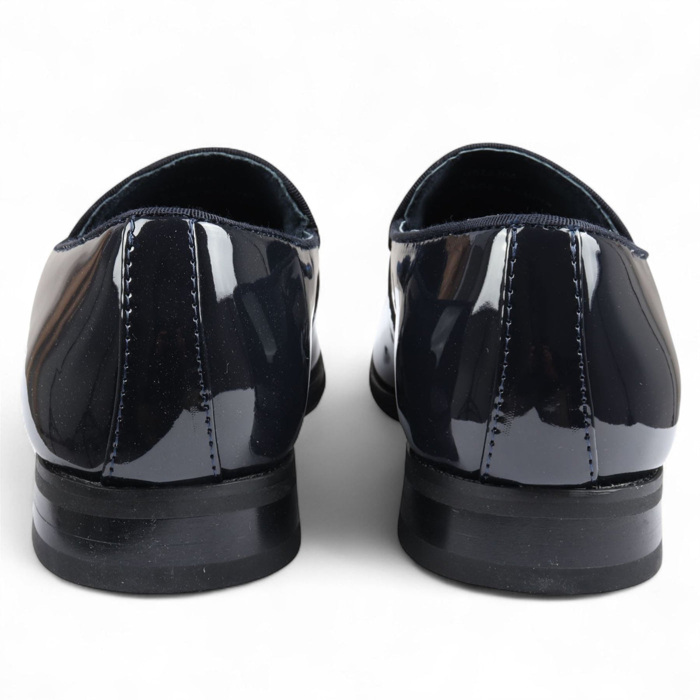 Men's Velvet Tassel Loafers Formal Patent Dress Shoes