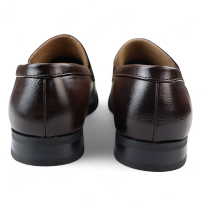Men's Slip-On Loafers Leather Lined Smart Shoes