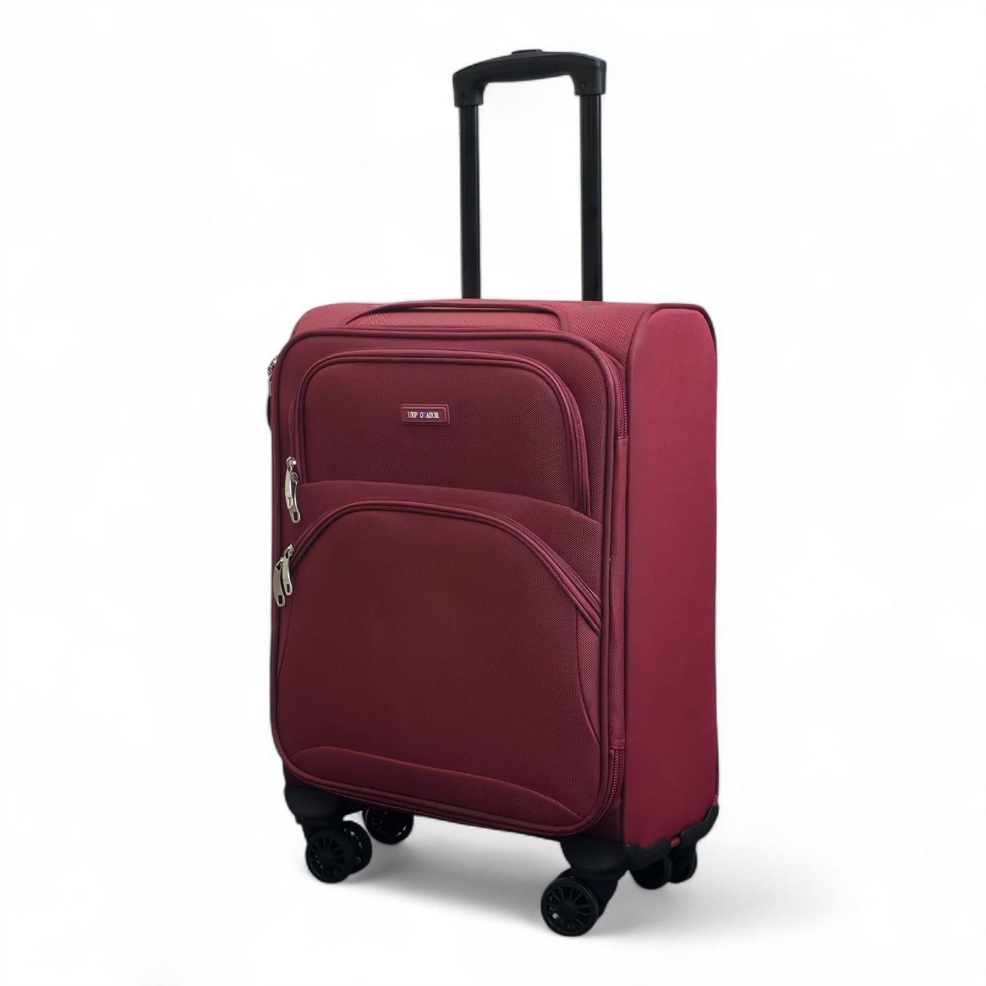 Expandable Soft 8 Wheel Lightweight Suitcase Luggage Travel Bags Set