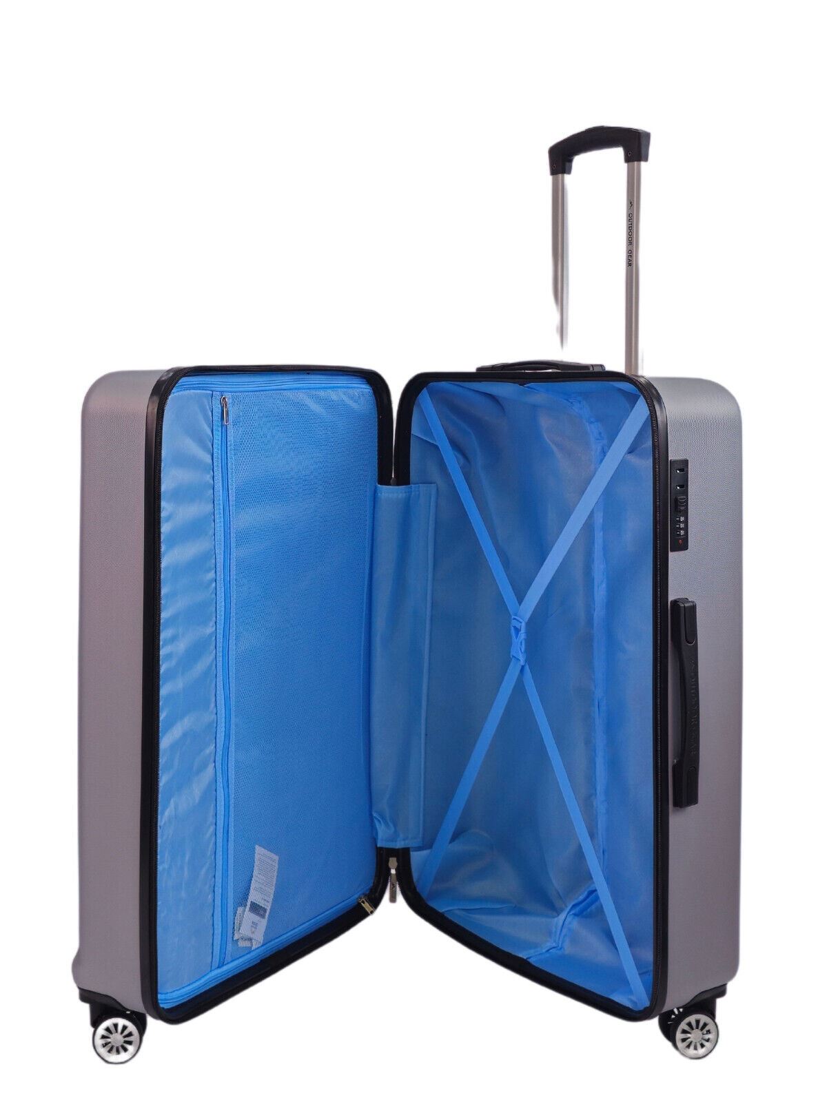 Hard Shell Classic 4 Wheel Luggage Suitcase Set