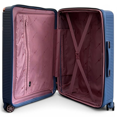 Hard Shell Cabin 55 x  36 x 22 cm PC Suitcase Luggage Suitable for Easyjet, Ryanair