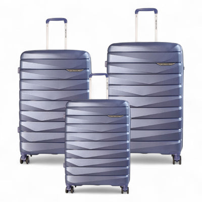 Strong Hard Shell TSA Suitcase Set 8 Wheel Cabin Luggage Holiday Travel Case