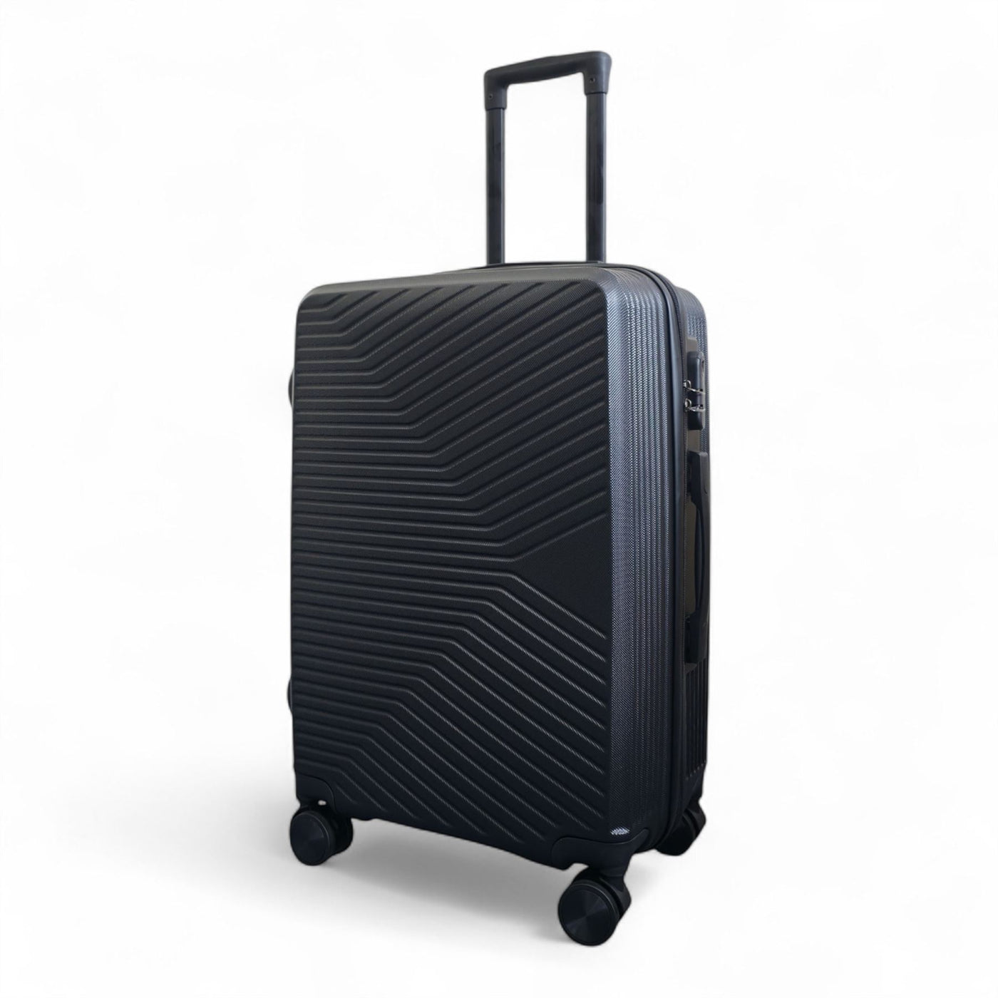 Hardshell Suitcase Set Robust 8 Wheel Luggage Cabin Case Bag