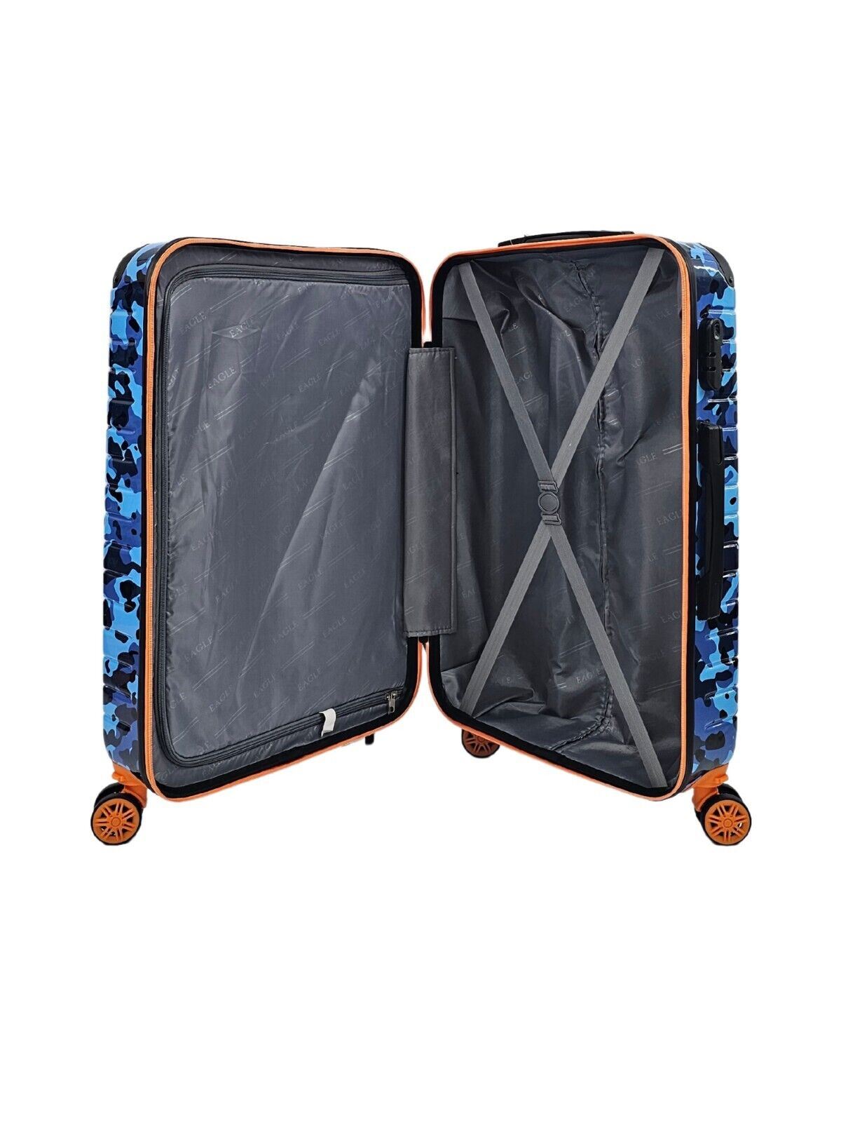 Hardshell Camo Robust ABS Suitcase Set