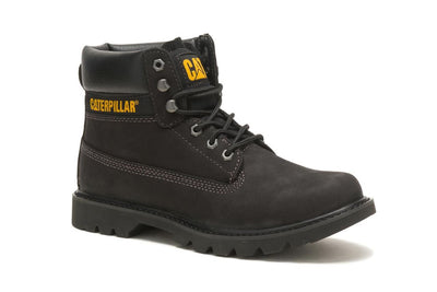 Caterpillar Colorado 2.0 Black Leather Hiking Ankle Boots