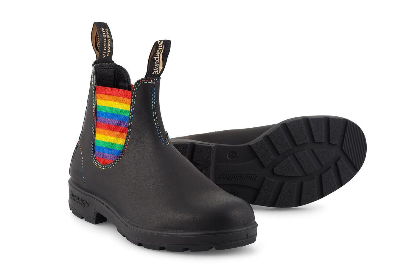 Blundstone #2105 Black Rainbow Chelsea Boot - Infinity Leather 