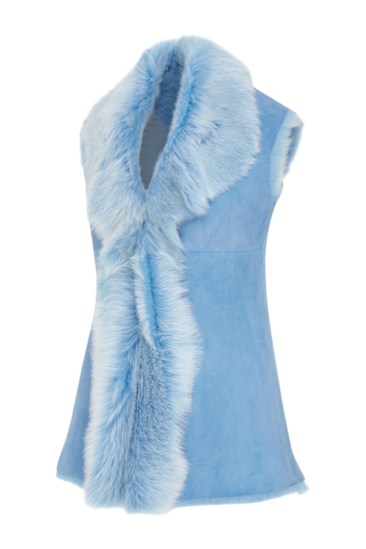 Women's Toscana Sheepskin Long Gilet-Sorocaba