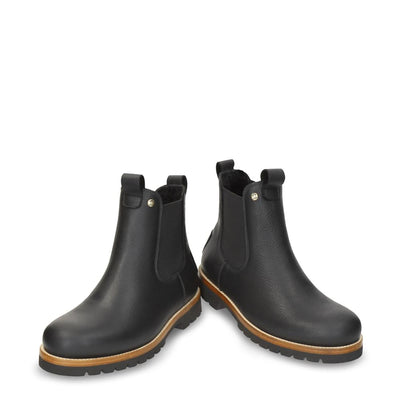 Panama Jack Men's Beny Igloo C1 Black Waterproof Leather Chelsea Boots