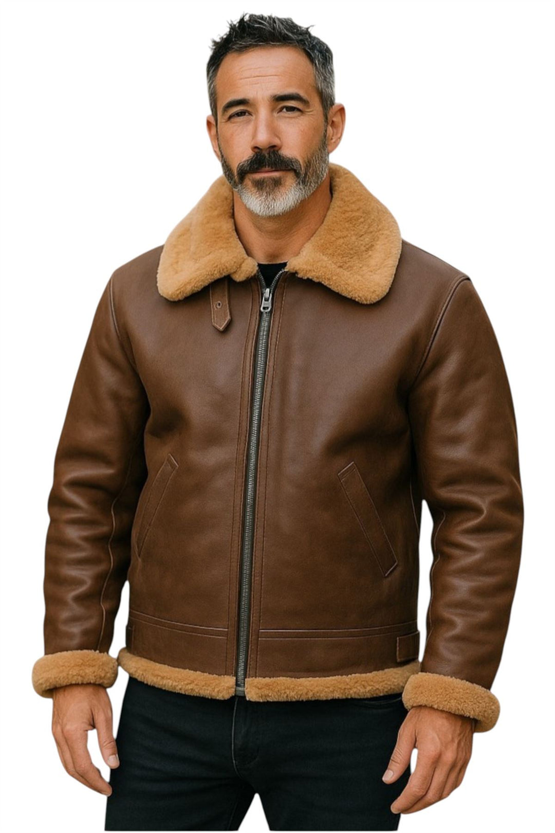 Mens shearling jacket and discover our Men's sheepskin coat in