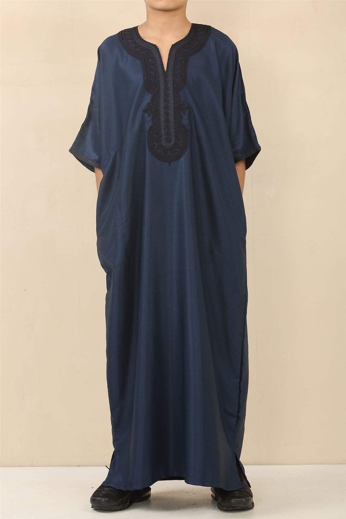 Kid's Boys Moroccan Thobe Djellaba Jubba Robe Eid