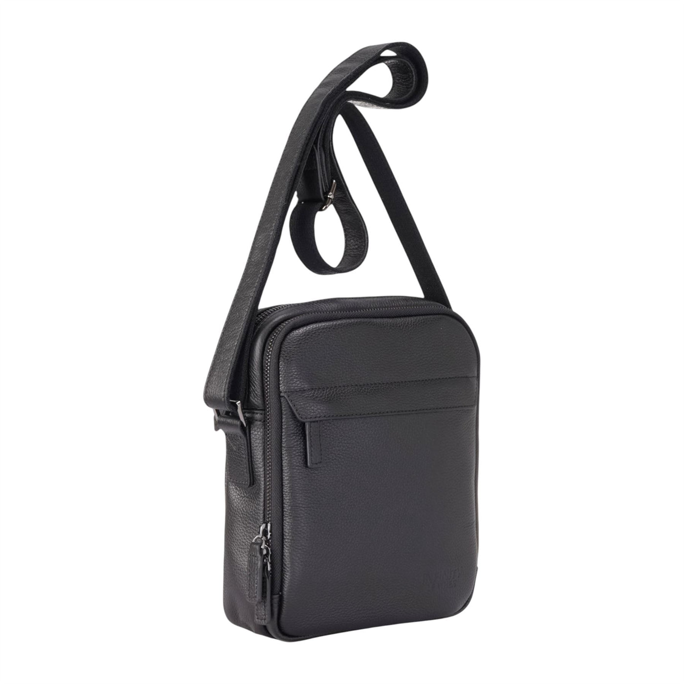Genuine Leather Vintage Messenger Crossbody Travel Bag - Hawthrone