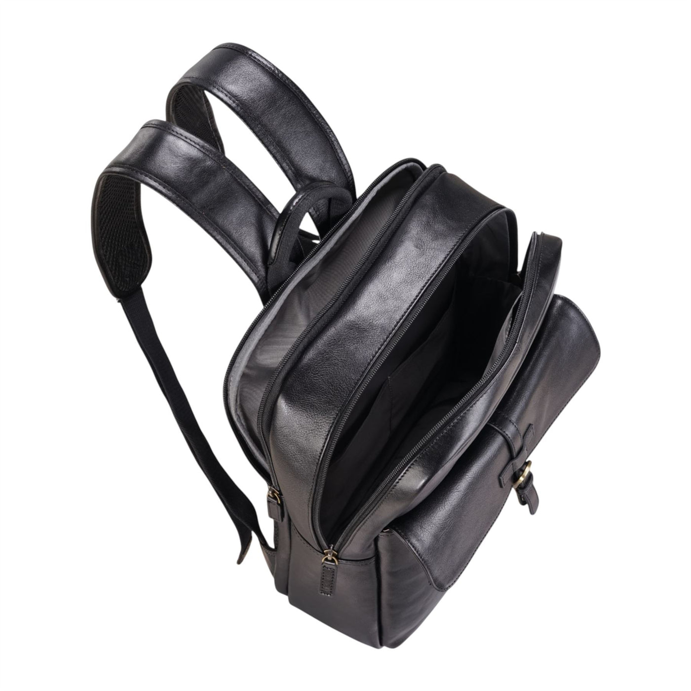 Genuine Leather Vintage Laptop Backpack Travel Bag - Cove