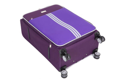 Lightweight  Soft Suitcases 4 Wheel Luggage Travel Bag