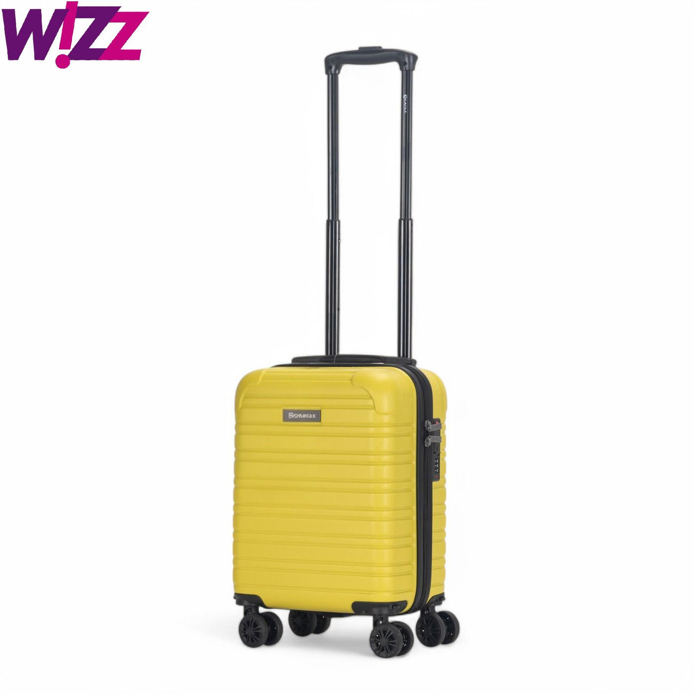 ABS Hardshell Underseat Cabin Suitcase 45 x 30 x 20 cm Luggage Suitable for Wizz Air