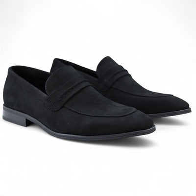 Men's Suede Moccasin Loafers Smart Slip-On Shoes
