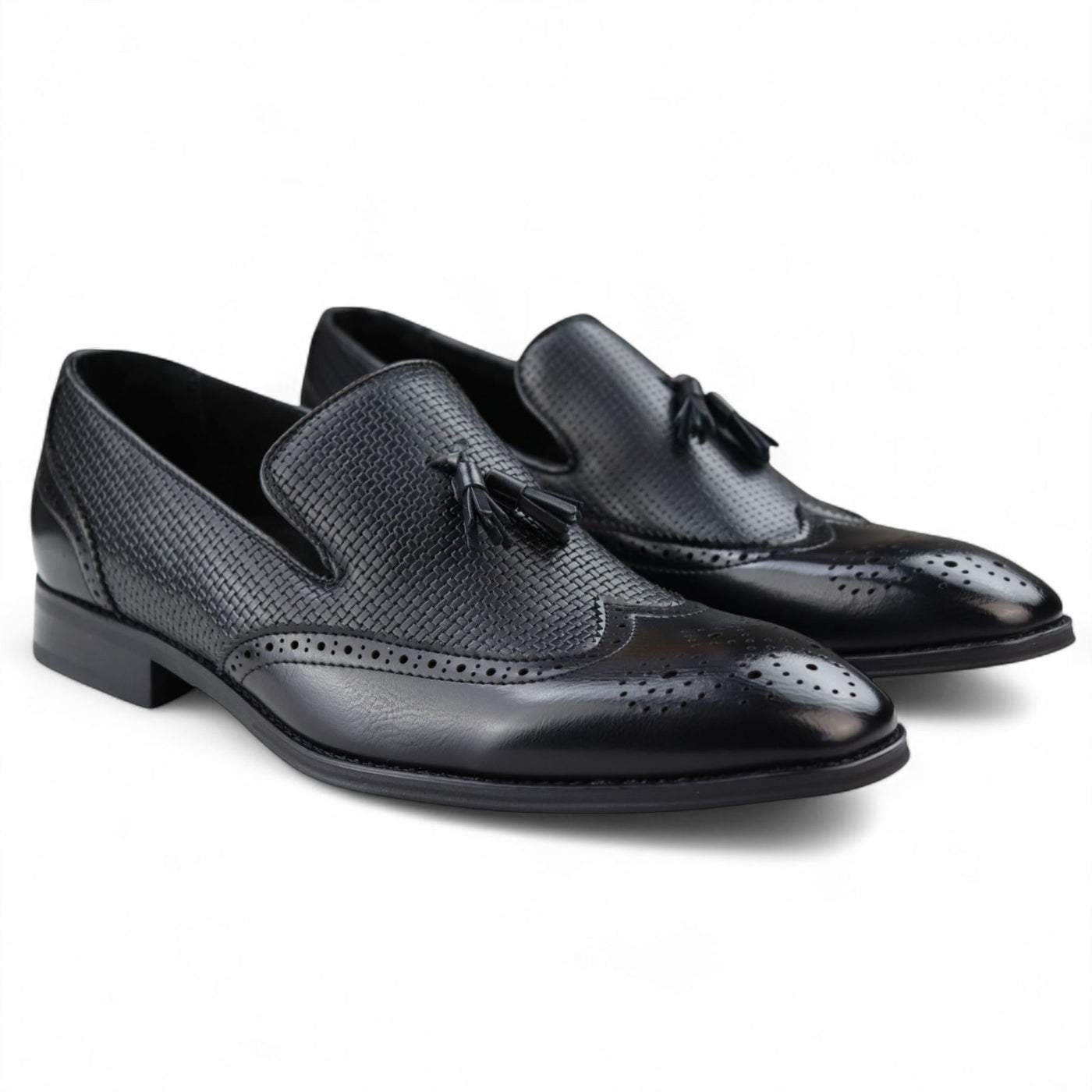 Men's Tassel Moccasin Loafers Smart Slip-On Dress Shoes