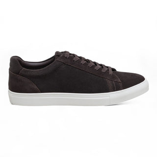 Antique Rogue Men’s Brown Suede Leather Trainer Sneaker Shoes - Gibbs