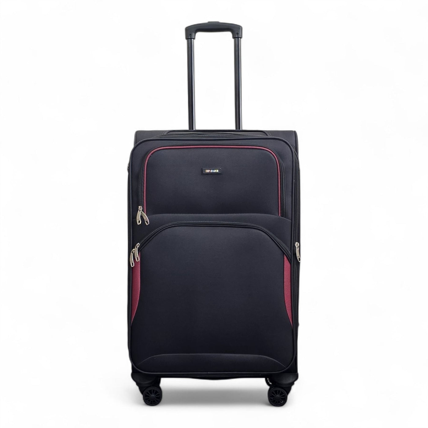Expandable Soft 8 Wheel Lightweight Suitcase Luggage Travel Bags Set