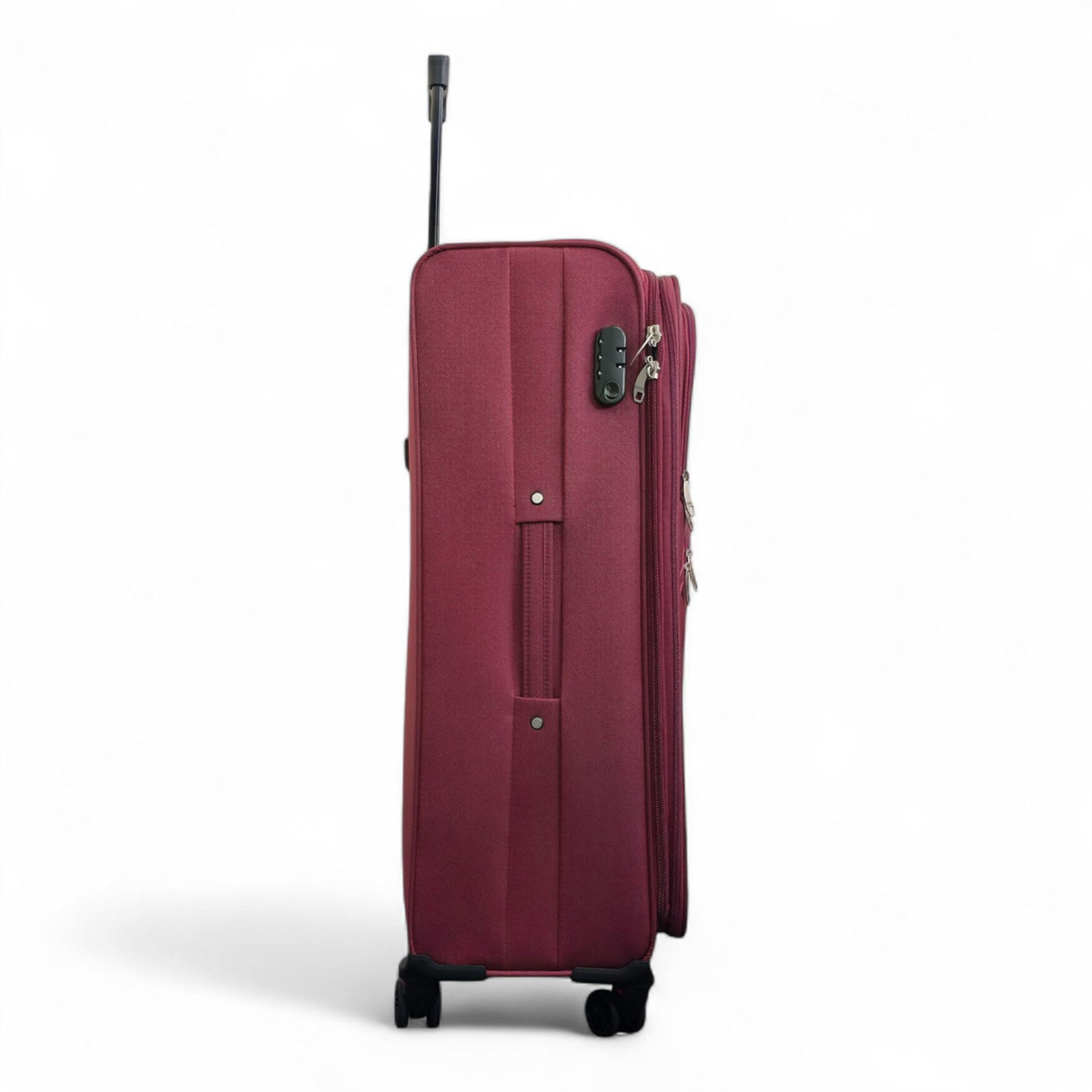 Expandable Soft 8 Wheel Lightweight Suitcase Luggage Travel Bags Set