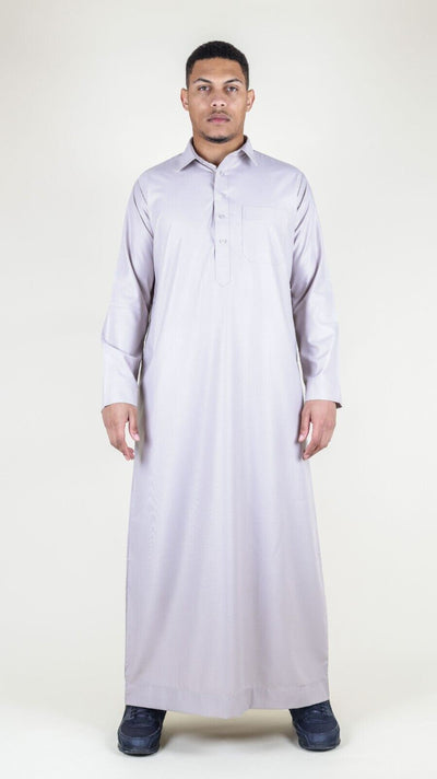 Mens Thobe Jubba Saudi Ramadan Eid Islamic Kaftan Kaudara Arabic Jubbah