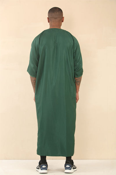 Men's Moroccan Thobe Djellaba Jubba Robe Eid