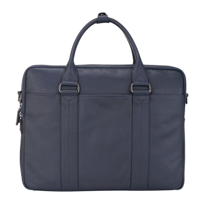 Genuine Leather Laptop Business Briefcase Office Work Travel Bag - Sutton