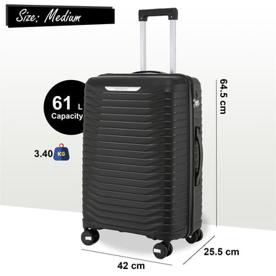 Hard Shell Suitcase Cabin TSA Luggage Travel Set