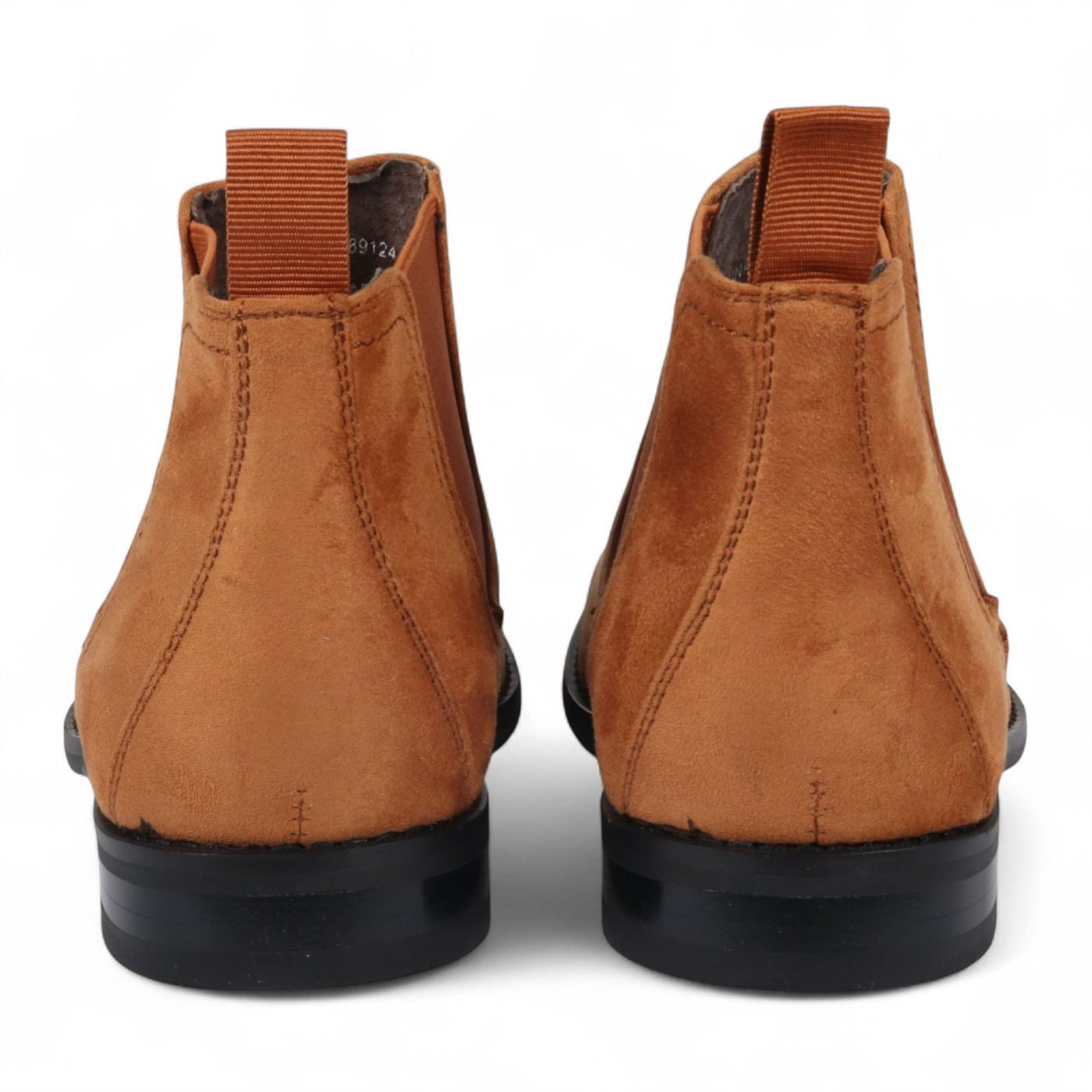 Men's Suede Chelsea Boots Real Leather Lined Slip-On