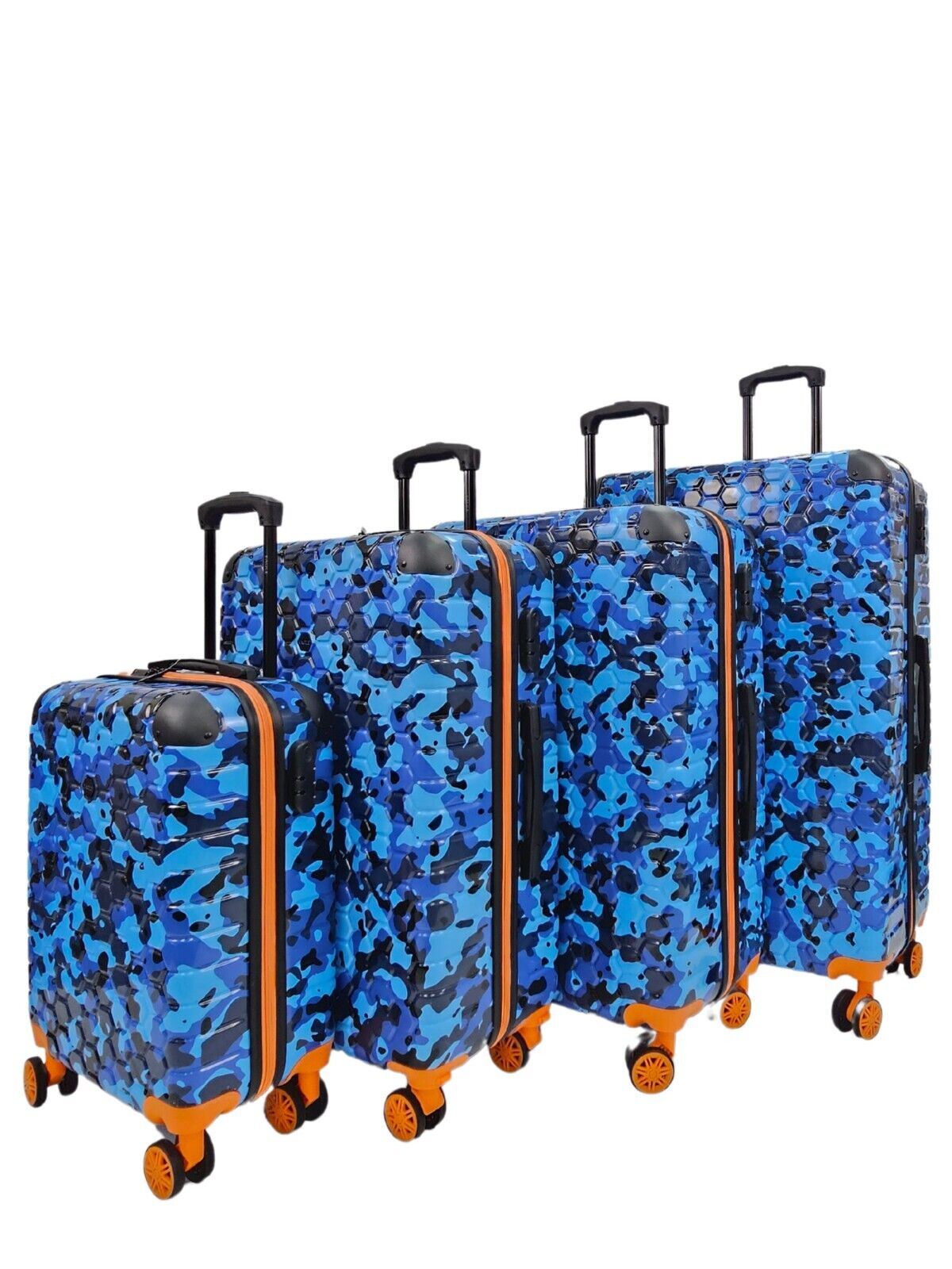 Hardshell Camo Robust ABS Suitcase Set – Infinity Leather