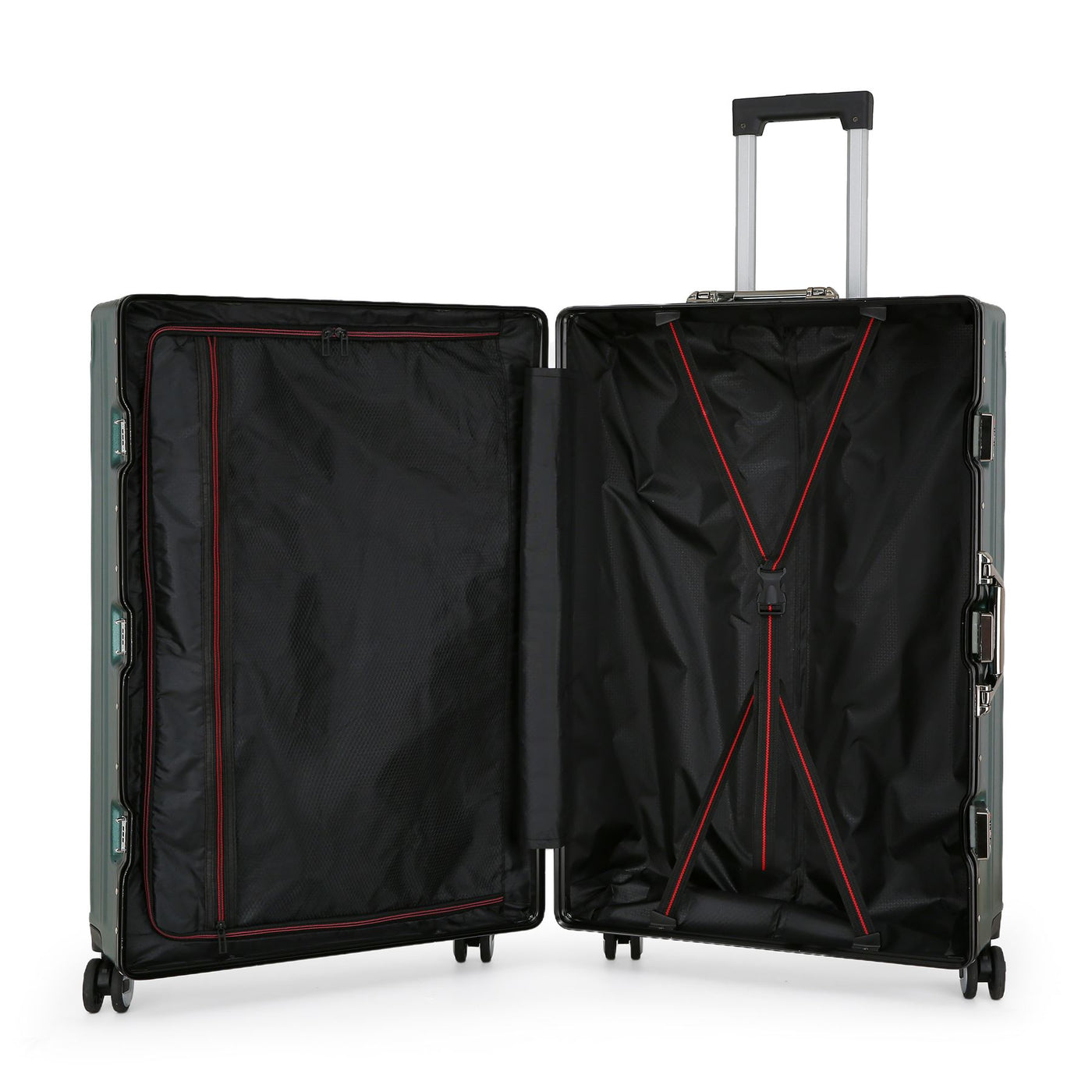 Hardshell Suitcase Set Robust 8 Wheel Cabin Luggage Suitcases