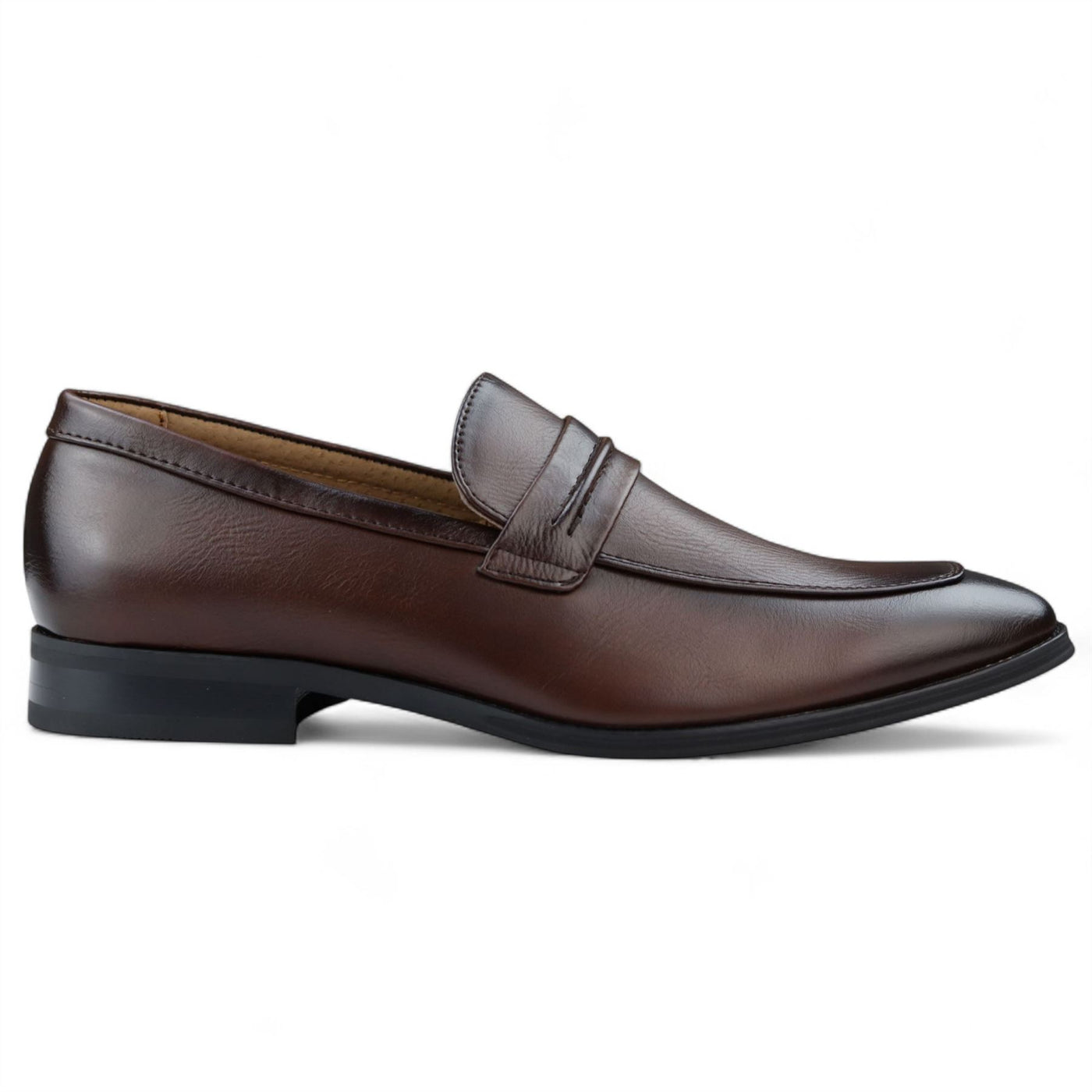 Men's Slip-On Loafers Leather Lined Smart Shoes