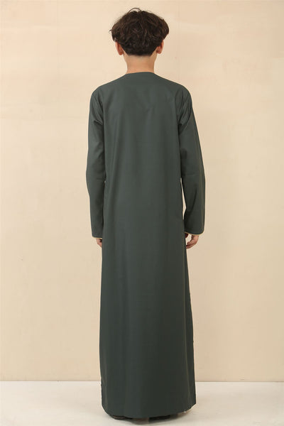 Kid's Boys Omani Eid Thobe  Saudi Emirati Jubba Robe