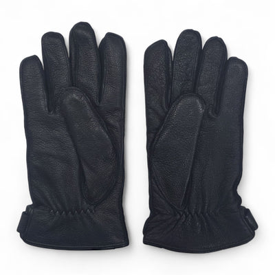 Men’s Italian Leather Warm Wool-Lined Winter Gloves - M-LGV-505