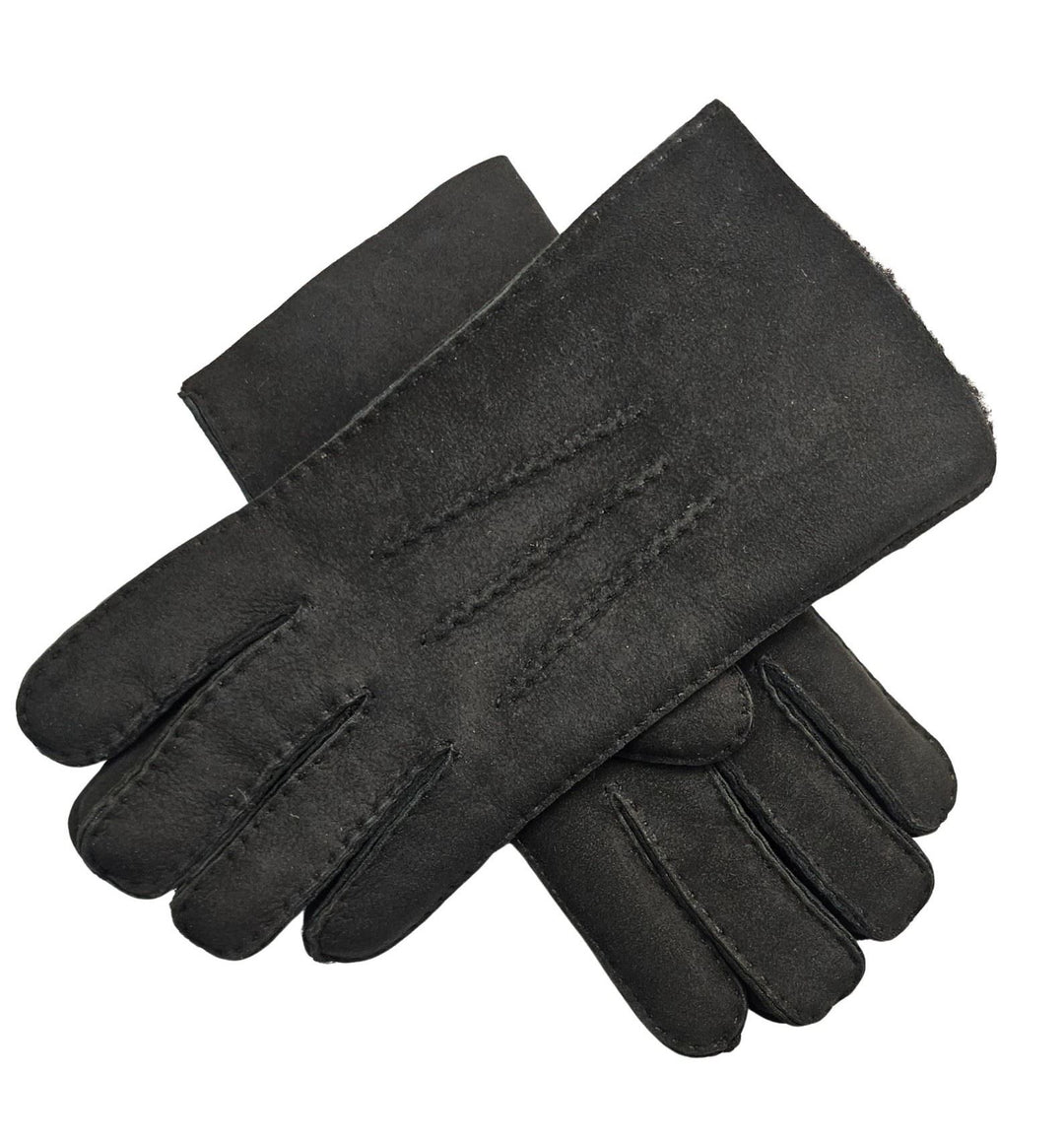 Mens Luxury Sheepskin Suede Leather Gloves – Infinity Leather