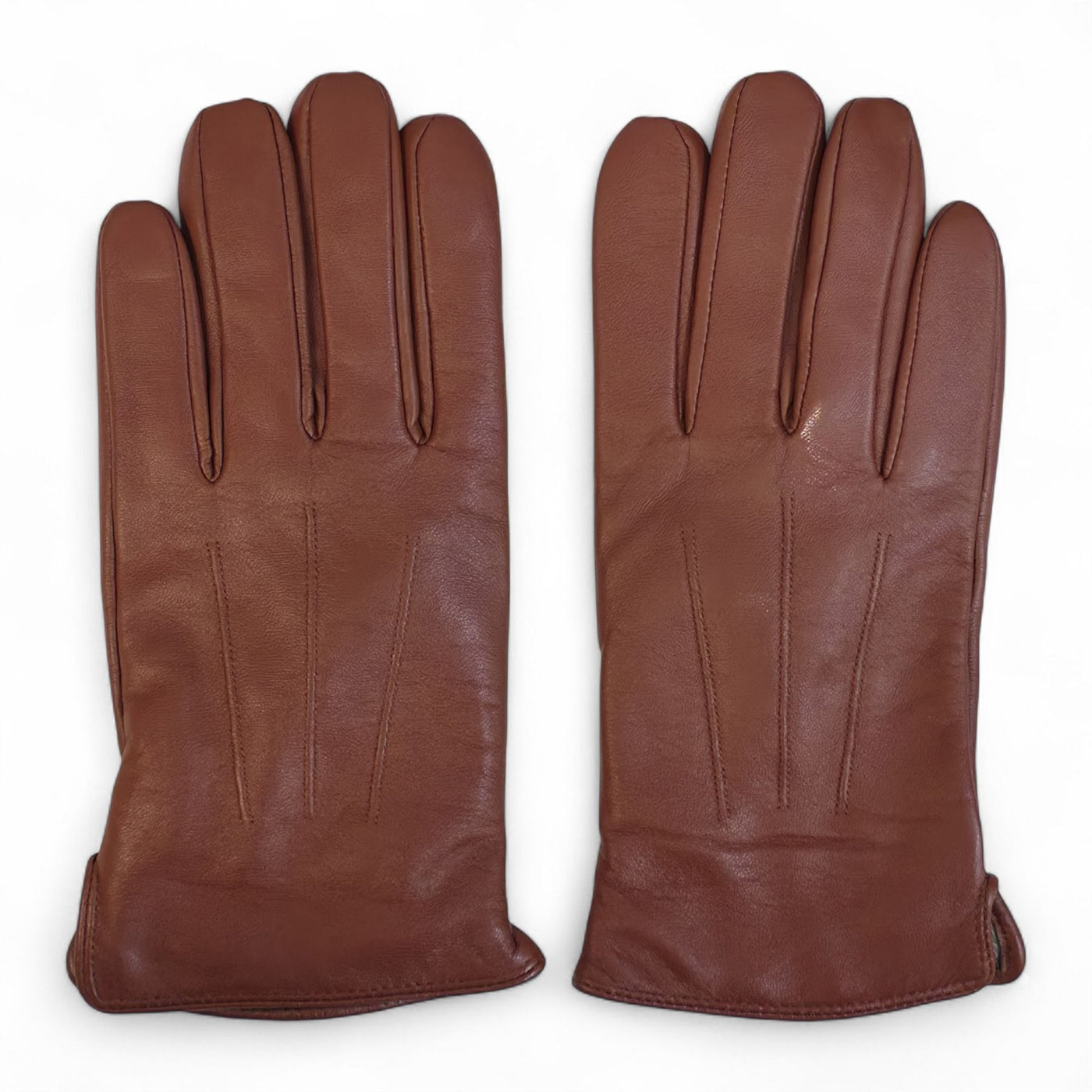 Men’s Italian Leather Warm Wool Lining Winter Gloves - M-LGV-305