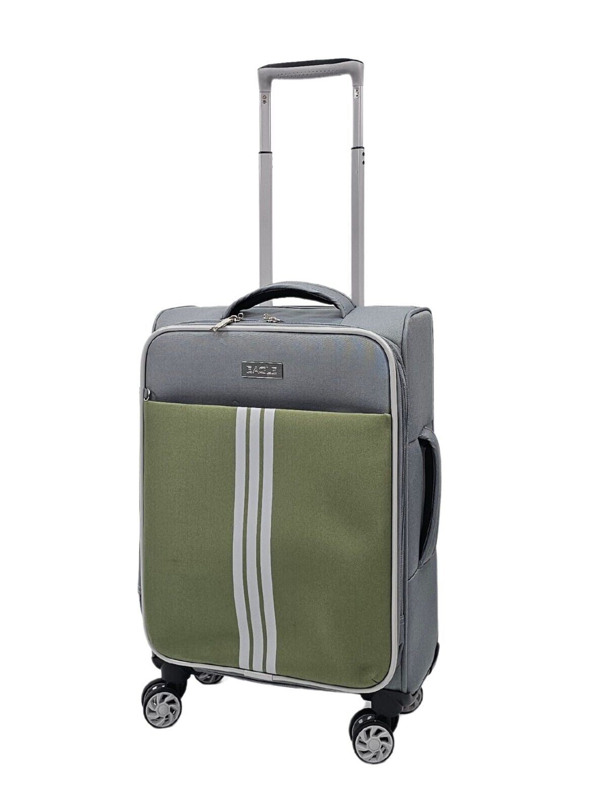 Lightweight  Soft Suitcases 4 Wheel Luggage Travel Bag