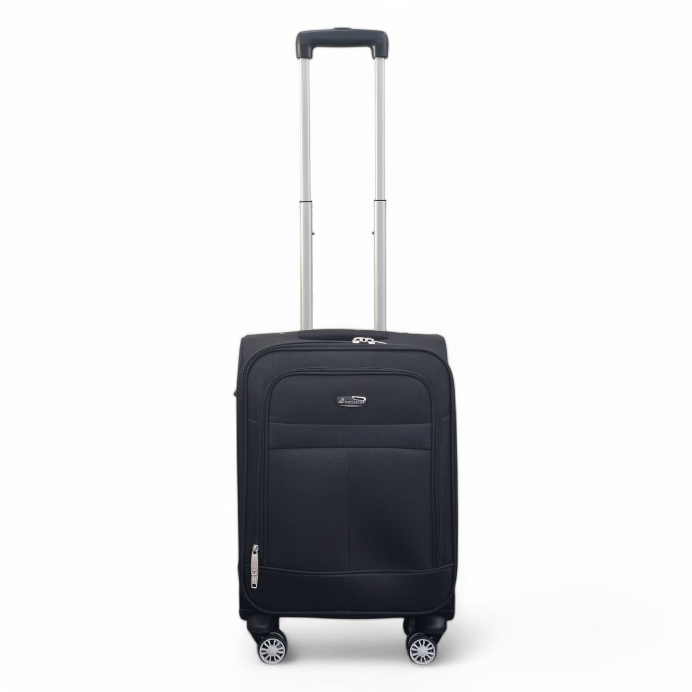 Expandable Soft Shell 8 Wheels Luggage Travel Cabin Suitcase Set