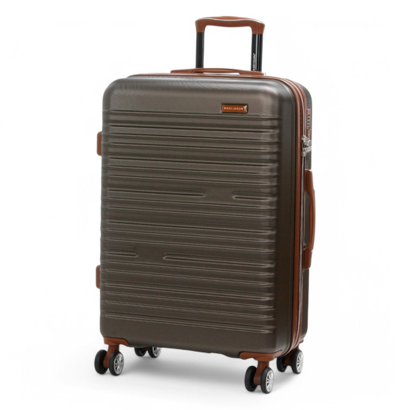 Expandable Hard Shell ABS Suitcase Set 8 Wheel Robust Travel Case Holiday Luggage