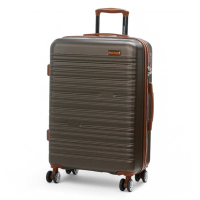 Expandable Hard Shell ABS Suitcase Set 8 Wheel Robust Travel Case Holiday Luggage