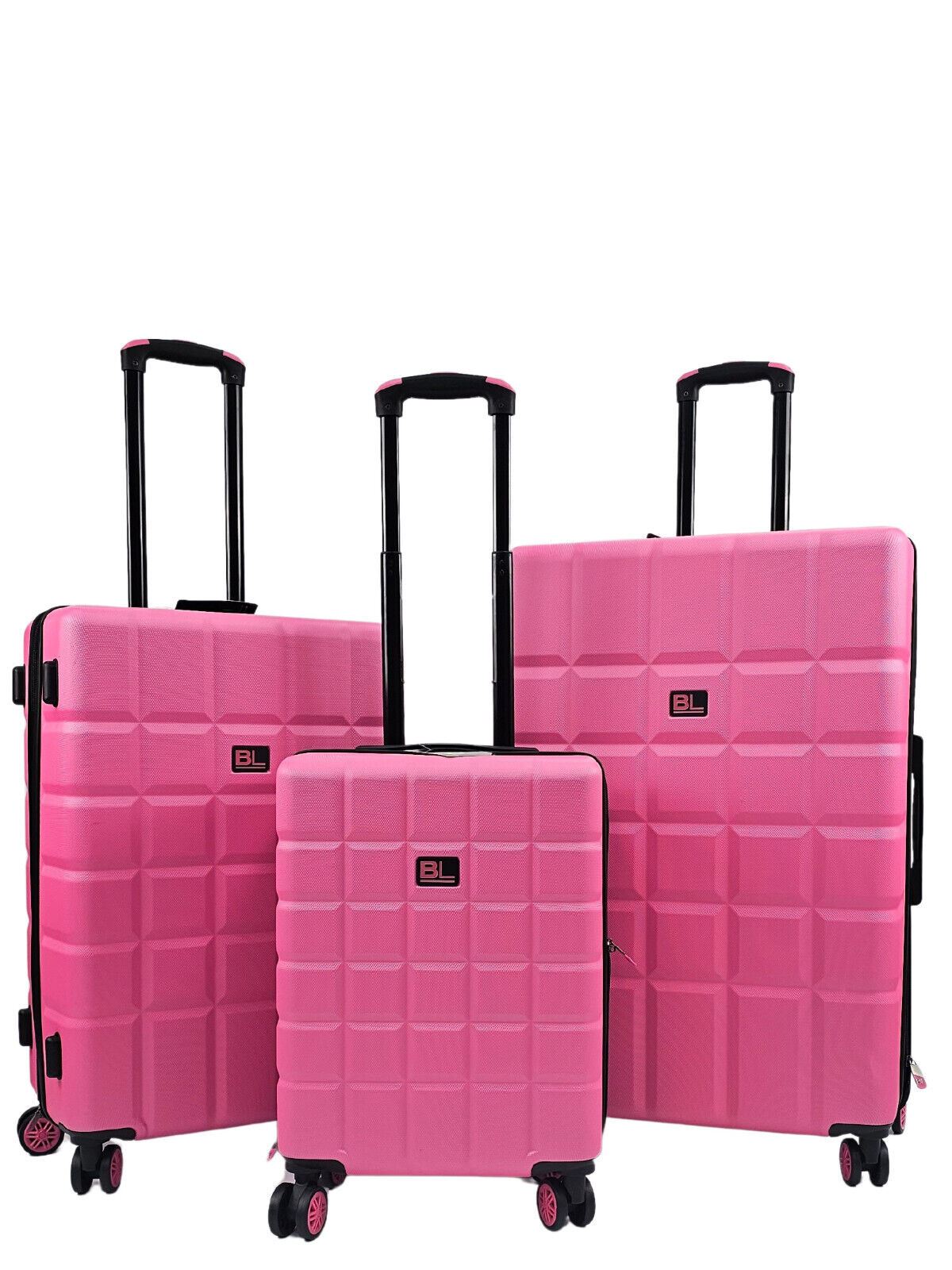 Hard Shell Classic 4 Wheel Travel Suitcase Set