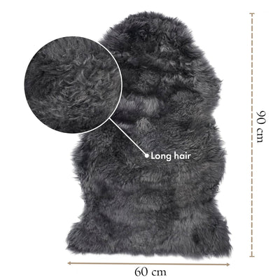Genuine Sheepskin Natural Silky Soft Fluffy Real Wool Rug
