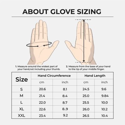 Men’s Italian Leather Warm Wool Lining Winter Gloves - M-LGV-405