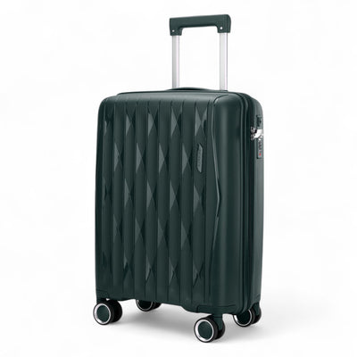 Hard Shell Suitcase Cabin TSA Luggage Travel Set