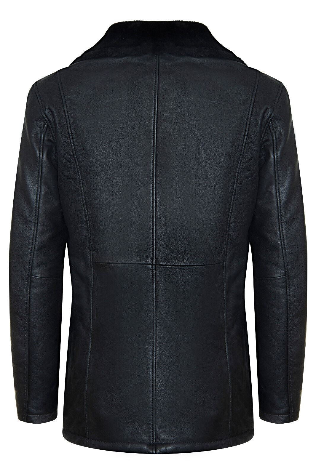 Men's Reefer Leather Blazer Jacket`- Pablo