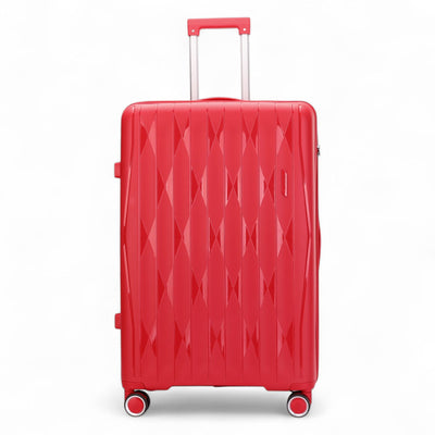 Hard Shell Suitcase Cabin TSA Luggage Travel Set