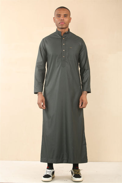 Men's Thobe Arab Saudi Emirati Islamic Clothing Jubba Robe